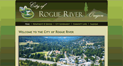 Desktop Screenshot of cityofrogueriver.org