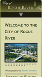 Mobile Screenshot of cityofrogueriver.org